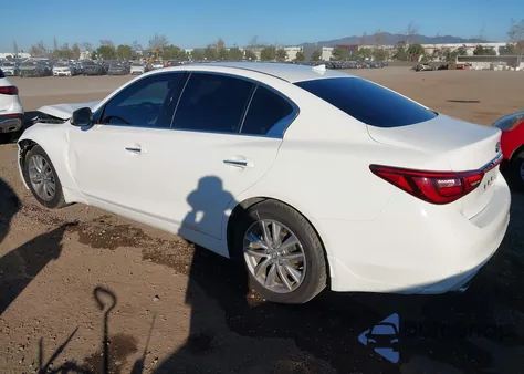 2021 Infiniti Q50 Pure from USA, damaged, VIN JN1EV7AP1MM704074
